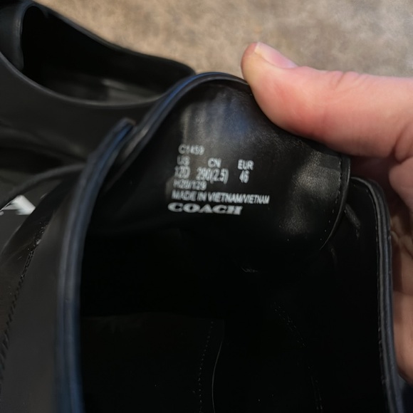 Coach Metropolitan Derby Men’s Dress Shoes (Size 12) - Picture 5 of 10